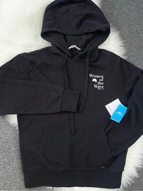 O’NEILL Women Of The Tides Offshore Pullover Sweater Small Organic Cotton